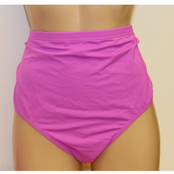 New Fit 4u Swimsuit Bikini Tankini 2 pc set Sz 16W Sherbet - Picture 3 of 4